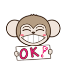 MonkeyQ（個別スタンプ：9）