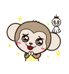 MonkeyQ（個別スタンプ：39）