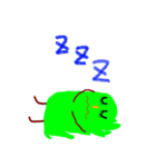 緑のどろどろさん（個別スタンプ：8）