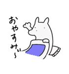 ほんわか白犬（個別スタンプ：28）