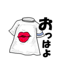 お喋りなTシャツ（個別スタンプ：32）