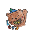 a four leaves -bear（個別スタンプ：4）