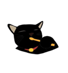 黒猫の大ちゃん（個別スタンプ：10）