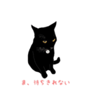 黒猫の大ちゃん（個別スタンプ：18）