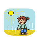 五七五の小ざむらい＆町むすめ（個別スタンプ：23）