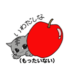 方言猫スタンプ（個別スタンプ：22）