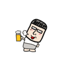 メガネのおっさん（個別スタンプ：3）
