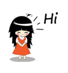 Girl Lucky（個別スタンプ：1）