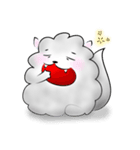 Cloudie: The Fluffy Cloud Cat（個別スタンプ：15）
