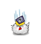 Cloudie: The Fluffy Cloud Cat（個別スタンプ：35）