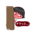 どこにも居そうな普通の女子（個別スタンプ：27）