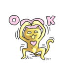 AsB - Oro (The Golden Comic Cat)（個別スタンプ：7）