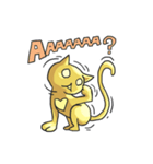AsB - Oro (The Golden Comic Cat)（個別スタンプ：26）