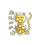 AsB - Oro (The Golden Comic Cat)（個別スタンプ：32）