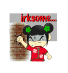 Muay YOK-YOK (English version)（個別スタンプ：37）