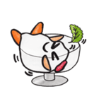 別腹の杏仁豆腐ちゃん（個別スタンプ：3）