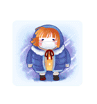 雪花少女（個別スタンプ：30）