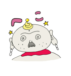 ひげ地蔵（個別スタンプ：24）