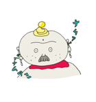 ひげ地蔵（個別スタンプ：32）