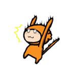 ゆかいなサルはモンキーなもんさ（個別スタンプ：8）