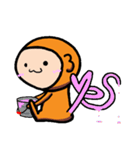 ゆかいなサルはモンキーなもんさ（個別スタンプ：23）