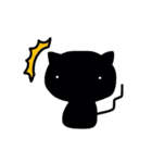 黒猫ネルちゃん2（個別スタンプ：4）