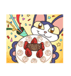 猫のオギー（個別スタンプ：12）