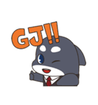 シャッチーとチャッピー（個別スタンプ：5）