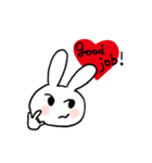 Rock'n Beat Bunny（個別スタンプ：1）
