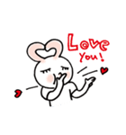 Rock'n Beat Bunny（個別スタンプ：14）
