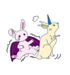ウサギのユニとペガ（個別スタンプ：29）