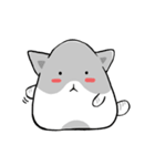 Cute cats Moya and Miyu（個別スタンプ：1）