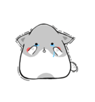 Cute cats Moya and Miyu（個別スタンプ：9）