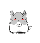 Cute cats Moya and Miyu（個別スタンプ：12）