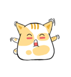 Cute cats Moya and Miyu（個別スタンプ：25）