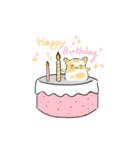 Cute cats Moya and Miyu（個別スタンプ：34）