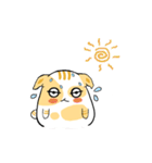 Cute cats Moya and Miyu（個別スタンプ：35）