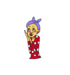 ドットガール（個別スタンプ：1）