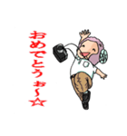 部活の羊（個別スタンプ：24）
