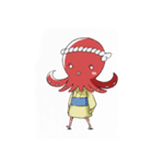Octopus girl, Nyoro-ko（個別スタンプ：15）