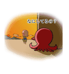 Octopus girl, Nyoro-ko（個別スタンプ：16）