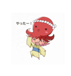 Octopus girl, Nyoro-ko（個別スタンプ：22）