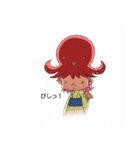 Octopus girl, Nyoro-ko（個別スタンプ：25）