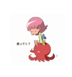 Octopus girl, Nyoro-ko（個別スタンプ：26）