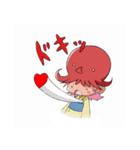 Octopus girl, Nyoro-ko（個別スタンプ：37）