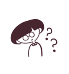 きのこ頭のつぶやき（個別スタンプ：5）