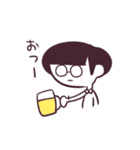 きのこ頭のつぶやき（個別スタンプ：23）