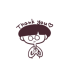 きのこ頭のつぶやき（個別スタンプ：26）
