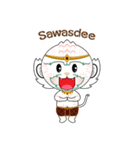 Hanuman Kid (Eng)（個別スタンプ：1）