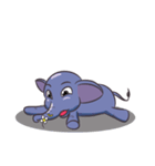 Tongdee - Funny and Lovely Elephant（個別スタンプ：3）